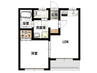 コーポラス藤【2階】の間取り