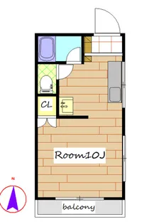 BIBLIO並榎【3階】の間取り