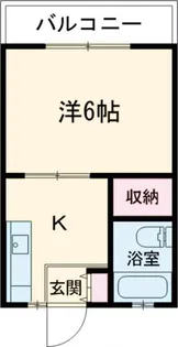 リトルハウス【2階】の間取り
