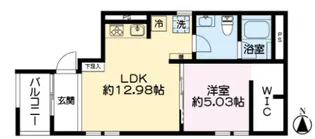 Omochi d` akabane【3階】の間取り