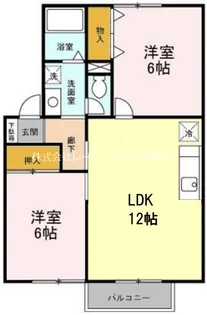 エントピアマルオカ【2階】の間取り