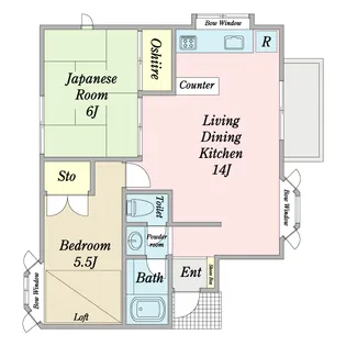 バーデンハイム【2階】の間取り