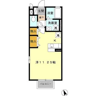 メゾンベール【2階】の間取り