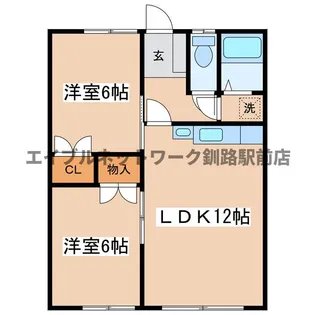 ドリームハイツ【2階】の間取り