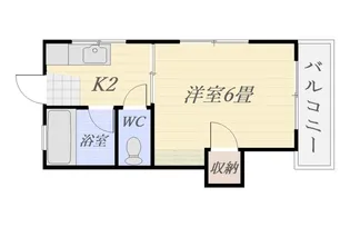 井手コーポ【1階】の間取り