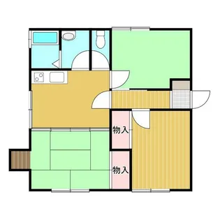 神奈川県座間市相模が丘2【アパート】の間取り