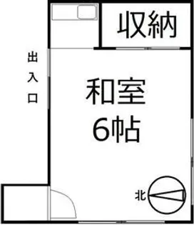 コーポ斉藤 別館【2階】の間取り