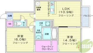グランクラス【1階】の間取り