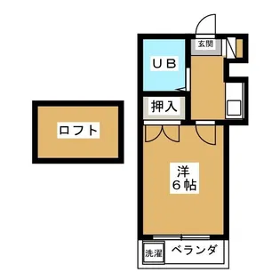 スウィートホーム柏88A【2階】の間取り