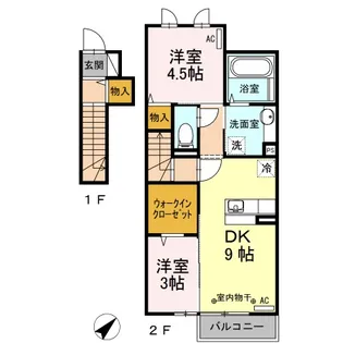 ステラ【2階】の間取り