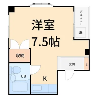 メゾンヒロヤマ【2階】の間取り