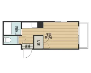 アリオンいづろ【6階】の間取り