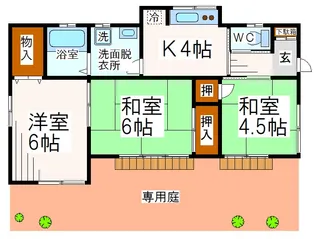 東京都稲城市百村【一戸建】の間取り