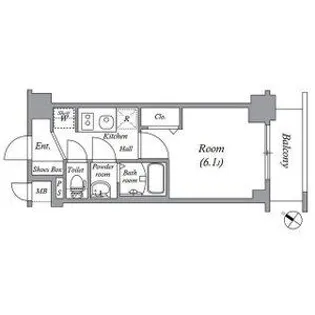 ファステート神戸サルビア【3階】の間取り