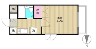 アルカディア池上【2階】の間取り