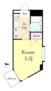 レジデンス初【3階】の間取り