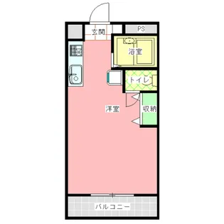 コーポピアかすが【2階】の間取り