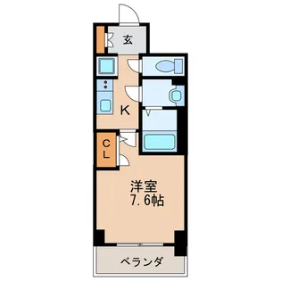 プレサンスTHE久屋大通レジェンド【13階】の間取り