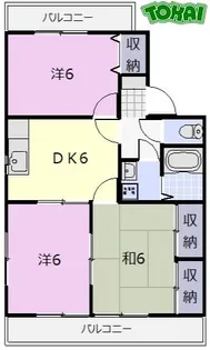 ルミエール【3階】の間取り