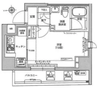 アイル王子【3階】の間取り