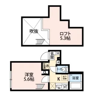 グランクオールMUSAKO【3階】の間取り