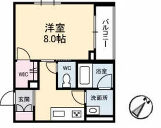 シャルムK【2階】の間取り