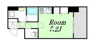 ロイヤルレジデンス北梅田【4階】の間取り