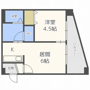 シティテラス南5条【10階】の間取り