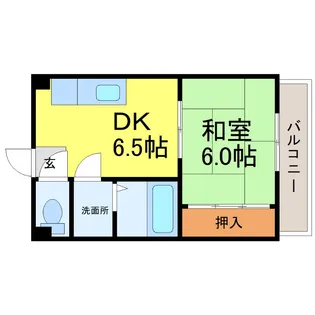 愛知県名古屋市東区古出来3【マンション】の間取り