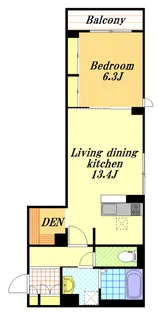 チムニー【1階】の間取り