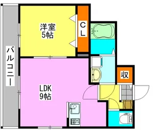 ボナール検見川【2階】の間取り