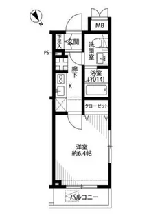 プレール・ドゥーク上池袋【1階】の間取り