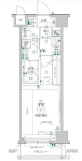 東京都江東区石島【マンション】の間取り