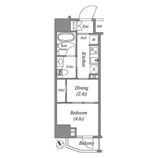 ARKMARK水天宮前I【10階】の間取り