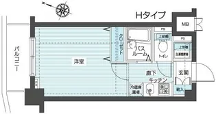 フェニックス横濱井土ヶ谷【6階】の間取り