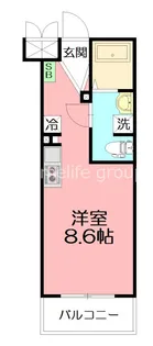 REX【3階】の間取り