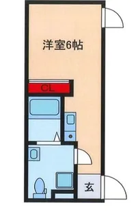 フィオーレ昭和町【3階】の間取り