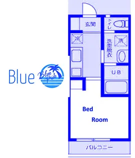 Bright Stage Tsujido【2階】の間取り