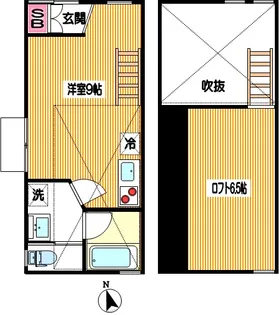 アレンデール【1階】の間取り