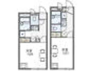 レオパレスリド【2階】の間取り