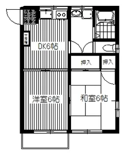 リヴェールK【2階】の間取り