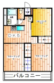 しょうめいハイツ【3階】の間取り