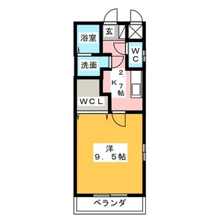 ギネス【1階】の間取り