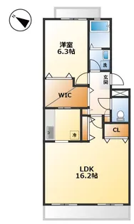 シエールグラン公津の杜【2階】の間取り