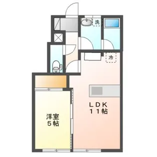 EL vita城下I・II【1階】の間取り