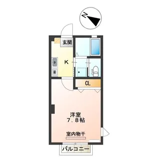 グリーンヒルズ笹口II【3階】の間取り