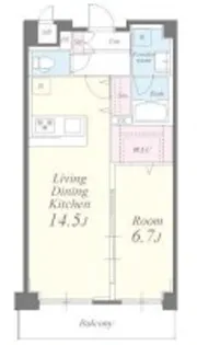 コスモスタディヒルズ【3階】の間取り