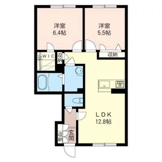 SHM アミ―コート A【1階】の間取り