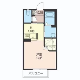 ドリーム【2階】の間取り