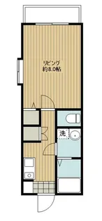 朝風館【4階】の間取り